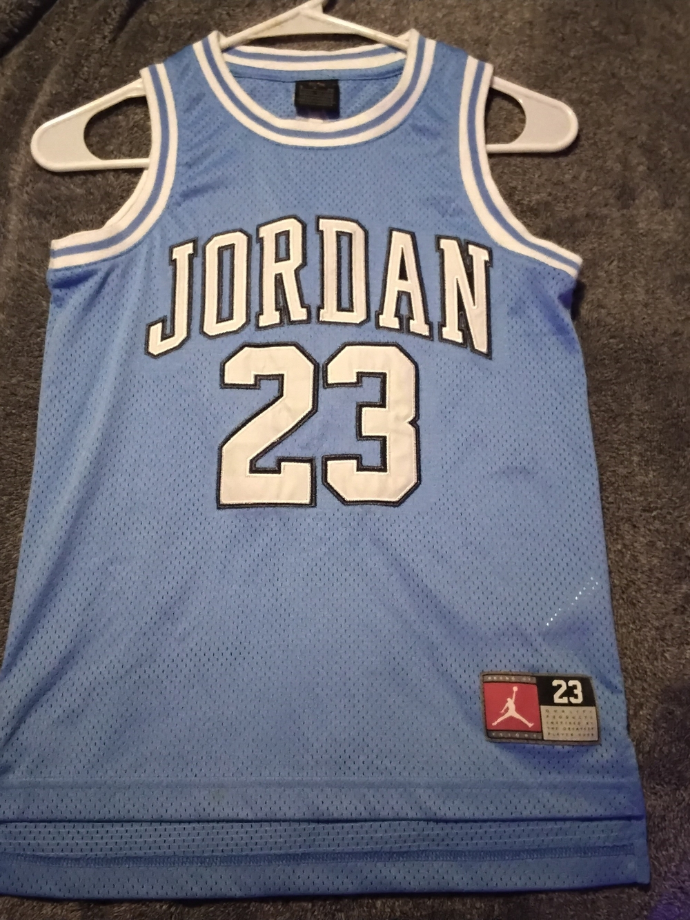 Jordan 23 Men's Basketball Jersey - Light Blue